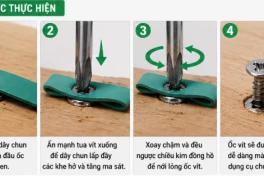 Cách xử lý vít trờn ren rất đơn giản, đừng vội mua bộ tháo vít chuyên dụng