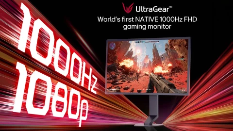 Chi tiết LG UltraGear 25G590B: Màn hình 1000Hz 1080p đầu tiên trên thế giới