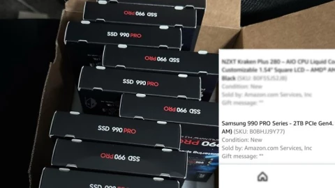 Tự nhiên được Amazon "phát lộc": Mua 1 ổ cứng Samsung, nhận về hẳn 10 chiếc