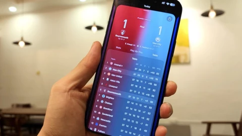 Apple ra app xem tỷ số bóng đá ở Việt Nam