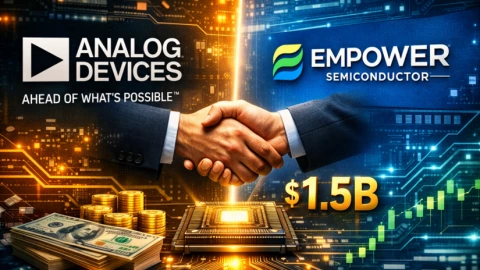 ADI chi 1,5 tỷ USD thâu tóm Empower Semiconductor, mở rộng giải pháp nguồn điện mật độ cao