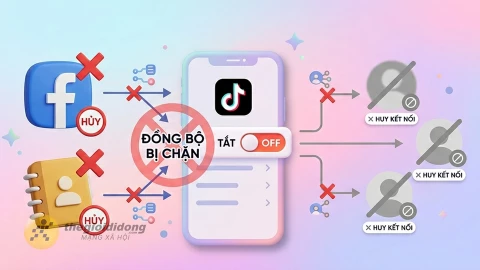 Cách tắt đồng bộ bạn bè trên TikTok để bảo vệ riêng tư