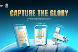 Lexar hợp tác cùng AFA ra mắt bộ sưu tập thiết bị lưu trữ Elite Legends Series lấy cảm hứng từ nhà đương kim vô địch World Cup Argentina
