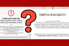 Hàng loạt shop Instagram Việt Nam tạm ngưng hoạt động