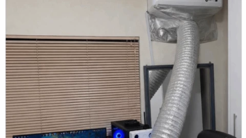 Vì sao bạn không được nối thẳng dàn lạnh điều hòa vào PC như thế này?