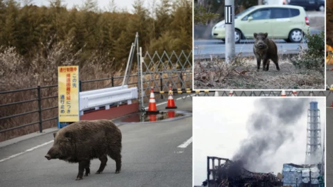 Lợn hoang tại vùng phóng xạ hạt nhân Fukushima Nhật Bản trở thành "X-Lợn", đẻ ngày càng nhiều
