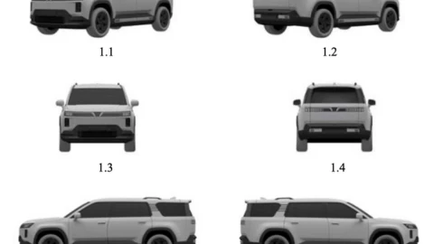 VinFast đăng ký kiểu dáng hai SUV điện cỡ lớn, kích thước ngang VF 9, dáng như Land Rover