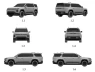VinFast đăng ký kiểu dáng hai SUV điện cỡ lớn, kích thước ngang VF 9, dáng như Land Rover