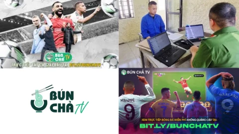 Thêm một kênh phát sóng bóng đá lậu bị triệt phá, thu giữ hàng loạt thiết bị điện tử