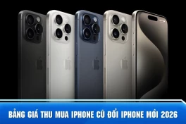 Bảng giá thu mua iPhone cũ mới nhất trên trang web Apple Việt Nam
