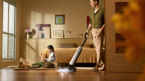 Dreame tung ra loạt máy lau sàn 200 độ C, máy lọc khí có con lăn hút lông chó mèo ở Việt Nam