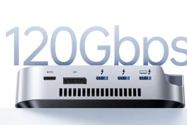 Dock Ugreen Thunderbolt 5 cho Mac mini M4: Tốc độ 120Gbps, 8TB SSD, giá chỉ 228 USD