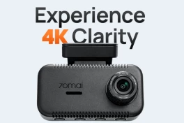 Camera hành trình 4K nhỏ gọn, tích hợp GPS và màn hình, giá chỉ 89 USD