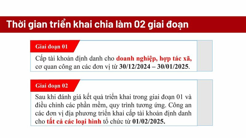 Hướng dẫn định danh tổ chức qua app VNeID trong thời kỳ mới khi luật mới áp dụng từ 01/07/2025_