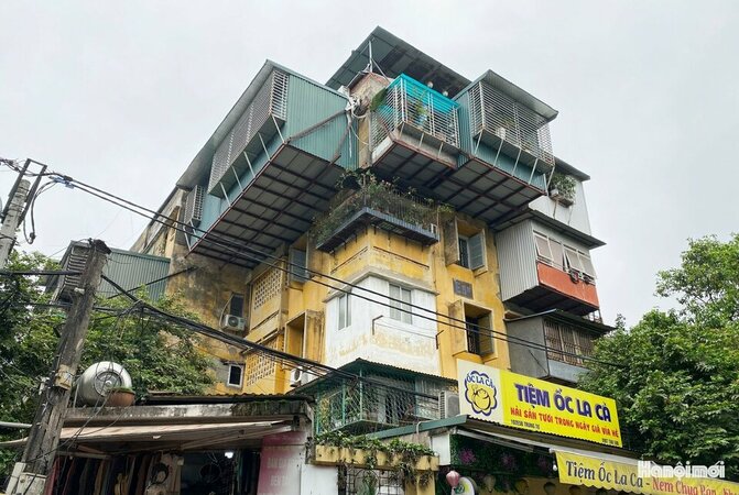 Khu chung cư cũ Trung Tự, Hà Nội.