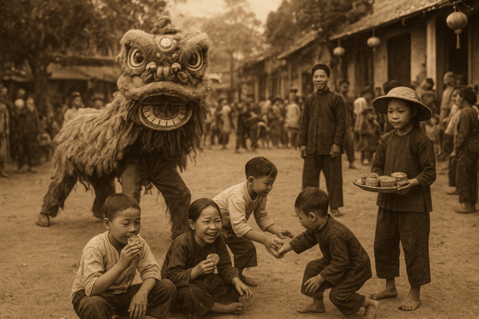 Cái tết thiếu nhi giản dị tại 1 ngôi làng vào đầu thế kỷ 20!