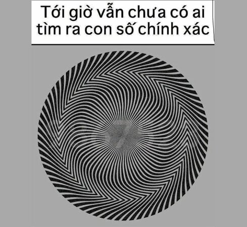 Bạn có đọc được các con số trong bức ảnh này không, cùng luyện mắt nào!