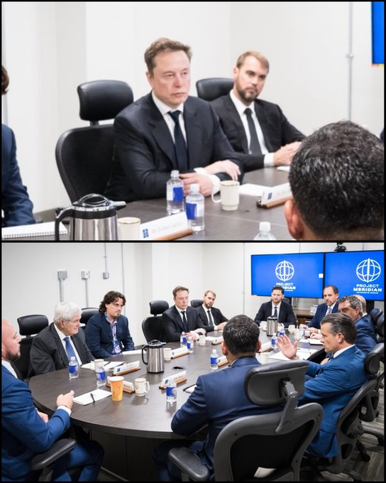 Elon Musk họp khai mạc dự án Meridian