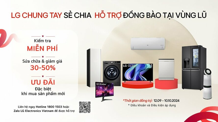5. LG chung tay sẻ chia hỗ trợ người dân tại vùng lũ_ko lo go.jpg