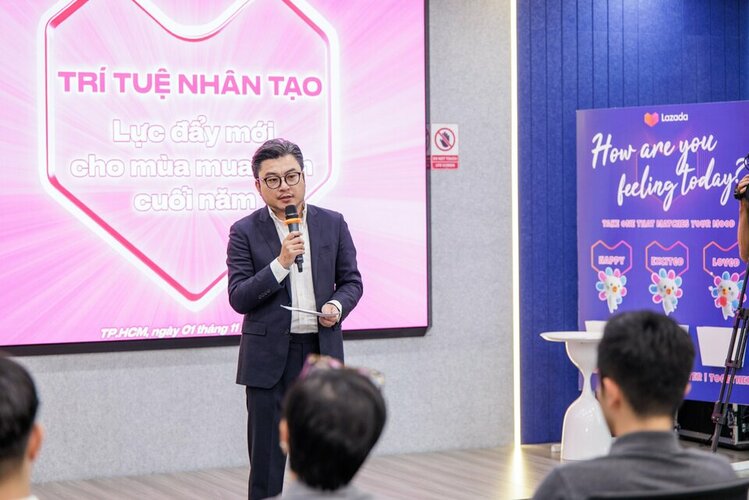 Ông Victor Wu, Tổng Giám đốc Lazada Việt Nam đã chia sẻ về bối cảnh thị trươ...jpg