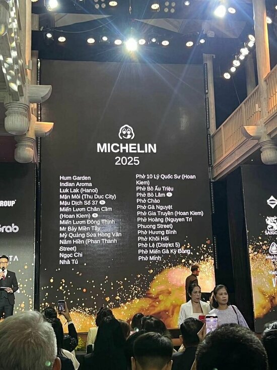 Michelin công bố danh sách các quán ăn ngon ở Việt Nam năm 2025