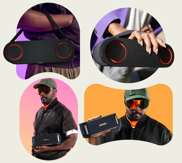 xboom Bounce sở hữu hệ thống loa mạnh mẽ và thời lượng pin lên tới 30 giờ.jpeg