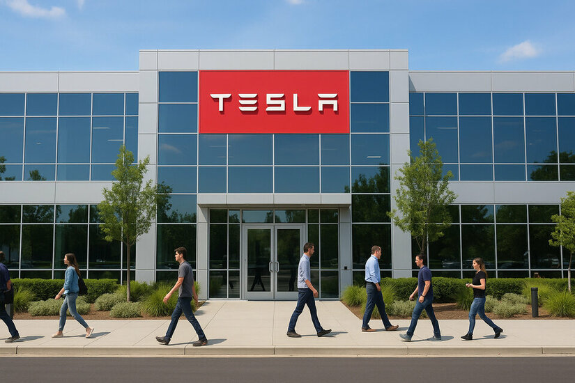 Tesla showroom