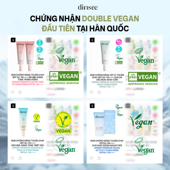 Vì sao kem chống nắng thuần chay Dinsee trở thành "vật bất ly thân" trong túi xách phái đẹp để duy trì làn da chuẩn Glass Skin?