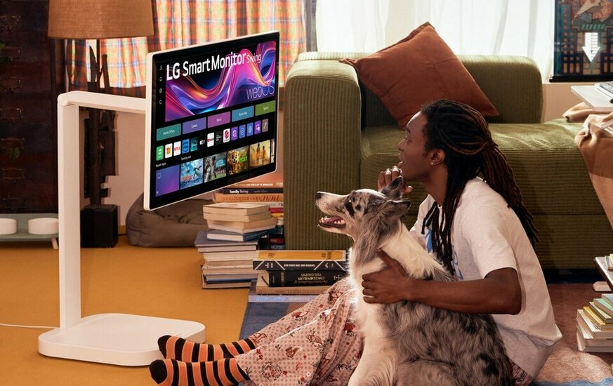 Thị trường Việt Nam vừa xuất hiện chiếc màn hình cảm ứng 32 inch 4K tích hợp cả chân đế di chuyển, hệ điều hành chuyên dụng như Smart TV