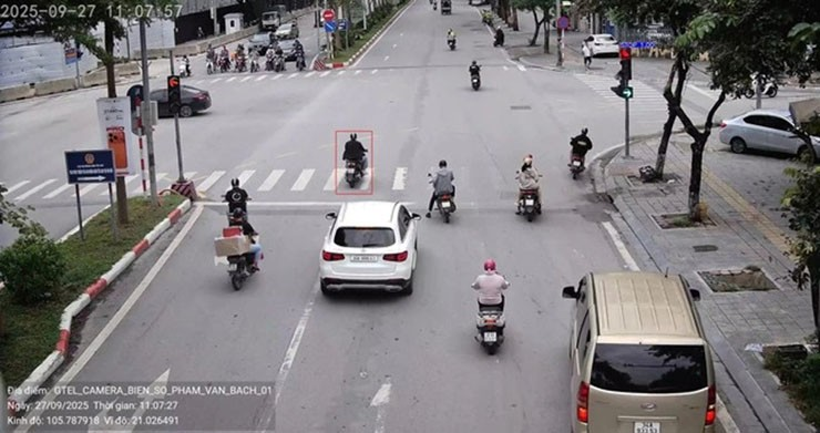 Sai phạm của người tham gia giao thông sẽ bị camera phát hiện